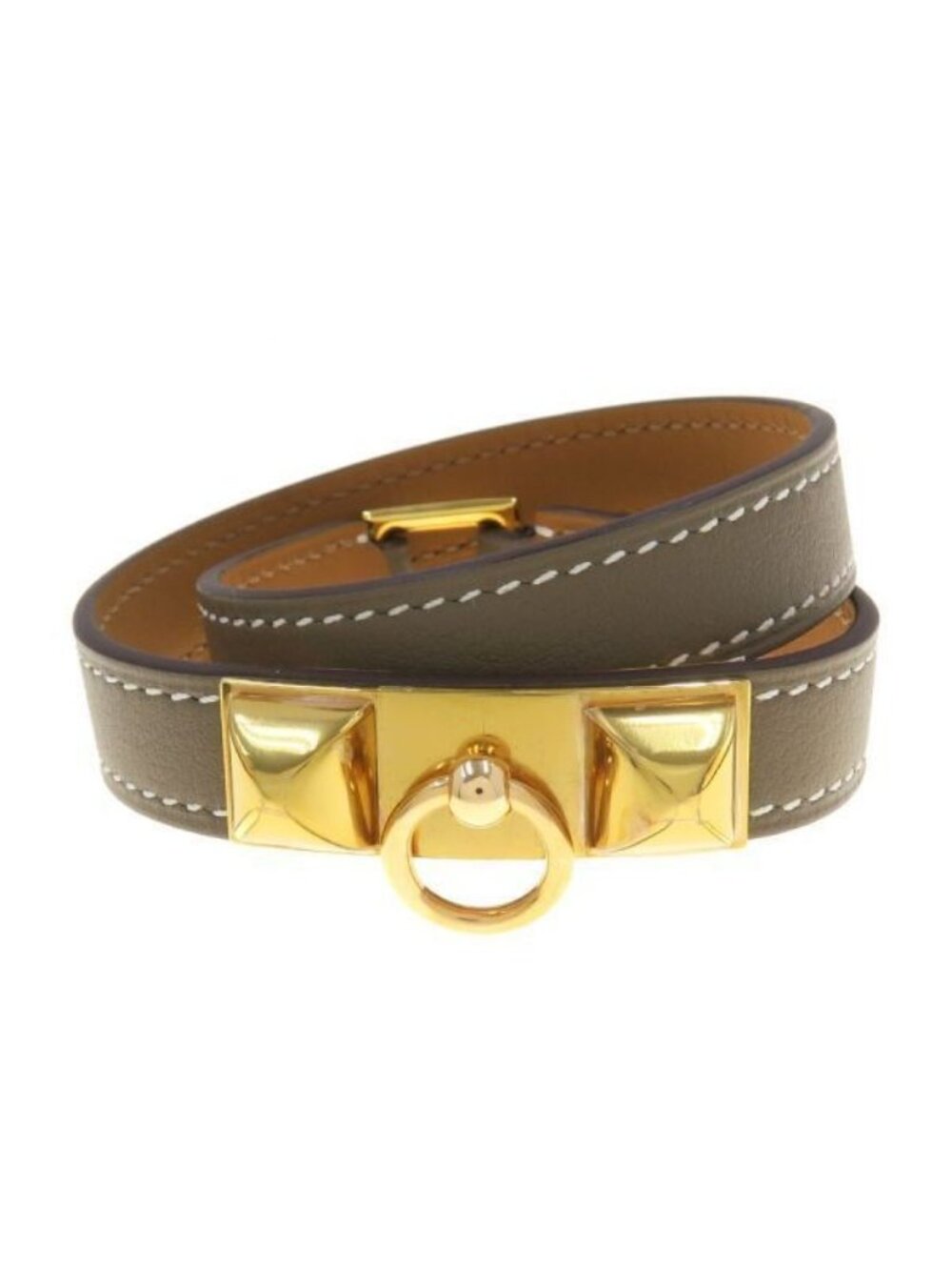 Hermes Rival Double Tour Bracelet